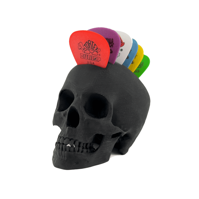 Organizer na kostki gitarowe - czaszka