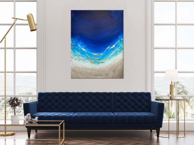 Obraz abstrakcyjny Maldives XXI